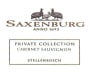 Saxenburg Private Collection Cabernet Sauvignon 2012 Front Label