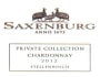 Saxenburg Private Collection Chardonnay 2012 Front Label