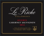 Le Riche Cabernet Sauvignon Reserve 2012 Front Label