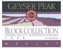 Geyser Peak Shorenstein Vineyard Merlot 1998 Front Label