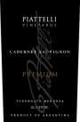 Piattelli Premium Reserve Cabernet Sauvignon 2012 Front Label