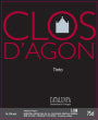 Clos d'Agon Emporda Tinto 2012 Front Label