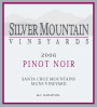 Silver Mountain Muns Vineyard Pinot Noir 2006  Front Label