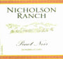 Nicholson Ranch Pinot Noir 2010 Front Label
