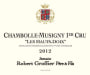 Domaine Robert Groffier Chambolle Musigny Les Hauts Doix Premier Cru 2012 Front Label