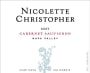 Nicolette Christopher Cabernet Sauvignon 2007 Front Label
