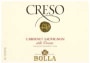 Bolla Creso 1997 Front Label