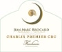 Brocard Chablis Fourchaume Premier Cru 2013 Front Label