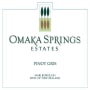 Omaka Springs Pinot Gris 2013 Front Label