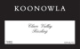 Koonowla Riesling 2013 Front Label