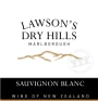 Lawson's Dry Hills Sauvignon Blanc 2013 Front Label