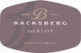 Backsberg Merlot 2013 Front Label