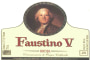 Faustino V Blanco 2013 Front Label
