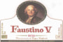 Faustino V Rosado 2013 Front Label