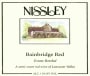 Nissley Vineyards & Winery Estate Bainbridge Red 2009 Front Label