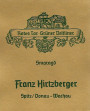 Weingut Franz Hirtzberger Rotes Tor Smaragd Gruner Veltliner 2013 Front Label