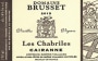Domaine Brusset Cotes du Rhone Villages Cairanne Chabrille 2013 Front Label