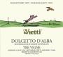 Vietti Dolcetto d'Alba Tre Vigne 2013 Front Label