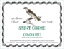 Chateau de Saint Cosme Condrieu 2013 Front Label