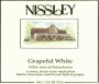 Nissley Vineyards & Winery Estate Grapeful White 2011 Front Label