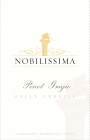 Nobilissima Wines Pinot Grigio 2014 Front Label