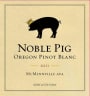 Noble Pig Wines Pinot Blanc 2011 Front Label