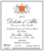 Elio Altare Dolcetto d'Alba 2013 Front Label