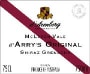 d'Arenberg d'Arry's Original Shiraz-Grenache 2000 Front Label