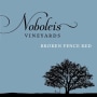 Noboleis Vineyards and Winery Broken Fence Red 2010 Front Label