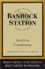 Banrock Station Semillon Chardonnay 2001 Front Label