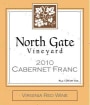 North Gate Vineyard Cabernet Franc 2010 Front Label