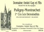 Guy Amiot Puligny-Montrachet Les Demoiselles Premier Cru 2013 Front Label