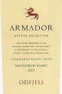 Odfjell Armador Sauvignon Blanc 2013 Front Label