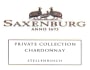 Saxenburg Private Collection Chardonnay 2013 Front Label