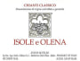 Isole e Olena Chianti Classico 2013 Front Label