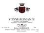 Jerome Chezeaux Vosne-Romanee Les Suchots Premier Cru 2013 Front Label