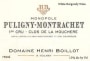 Domaine Henri Boillot Puligny-Montrachet Clos de la Moucher Premier Cru 2013 Front Label