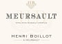 Domaine Henri Boillot Meursault 2013 Front Label