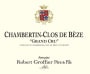 Domaine Robert Groffier Chambertin-Clos de Beze Grand Cru 2013 Front Label