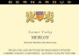 Bernardus Merlot 1997 Front Label