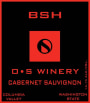 O.S Winery BSH Cabernet Sauvignon 2009 Front Label
