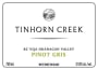 Tinhorn Creek Pinot Gris 2014 Front Label