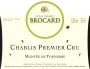 Brocard Chablis Montee de Tonnerre Premier Cru 2014 Front Label