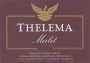 Thelema Merlot 2014 Front Label