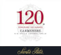 Santa Rita 120 Carmenere 2014 Front Label