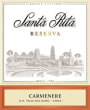 Santa Rita Reserva Carmenere 2014 Front Label