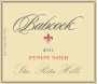 Babcock Sta. Rita Hills Pinot Noir 2011 Front Label
