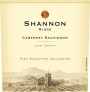 Shannon Ridge High Elevation Cabernet Sauvignon 2011 Front Label