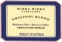 Wirra Wirra Original Blend Grenache Shiraz 2014 Front Label