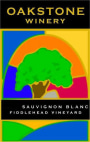 Oakstone Winery Sauvignon Blanc 2015 Front Label